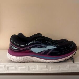 Brooks Black and Pink Athletic Shoes for Running